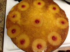 I had been craving a pineapple upside down cake